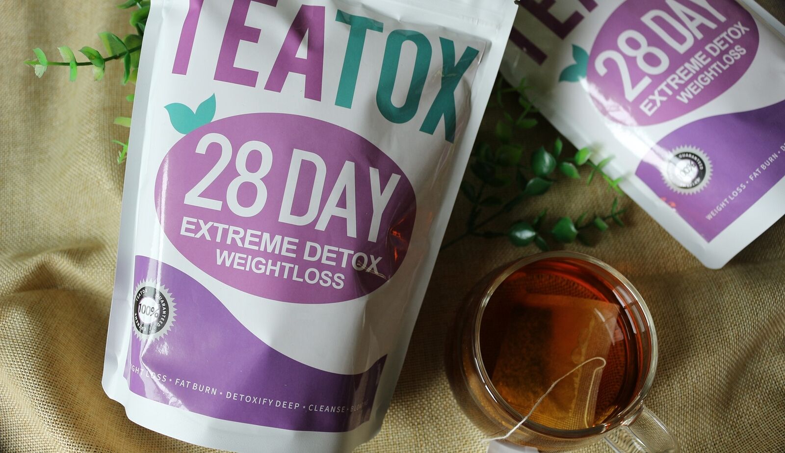 Slimming Green Tea Diet Weight Loss Tea Herbal Health Fit Slimming Detox Teabag