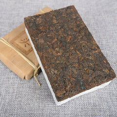 Puerh Tea Old Tea Head Golden Bud Brick Tea 250g Cooked Brick 10 Years