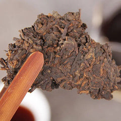 Chinese Traditional Shu Puerh Tea Cake 357 Gram Yunnan Qi Zi Bing Cha