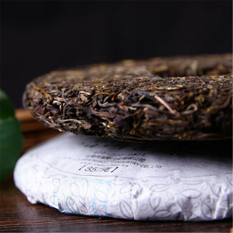 357g Pu-erh Tea Cake cha Pu'er Menghai Sheng Tea Organic Green Tea China Yunnan