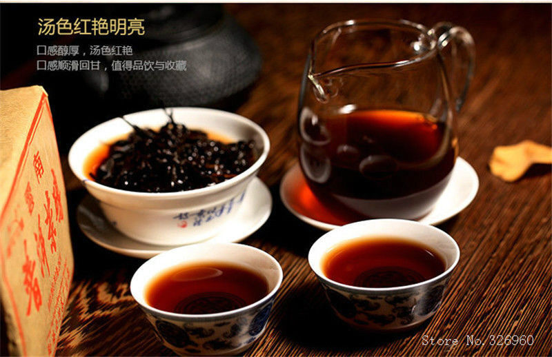 Reife Puer Tee Ziegel 100g China Pu-erh Schwarzer Tee Old Puerh Tee