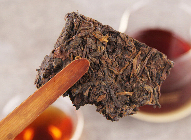 2012 Tibetan Mellow Ancient Tea Treasure Pu'er Tea Ripe Tea Brick Tea 1000g