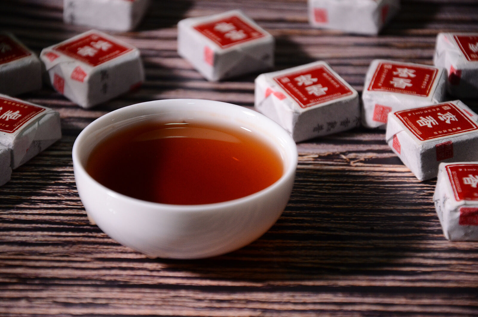 Yunnan Jindian Jujube Small Square Brick Aged Pu-erh Ripe Tea Small Tuo Tea 500g
