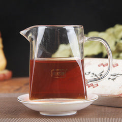 Pu'er Tea Made of Aged Raw Materials, Aged Pu'er Tea Bricks Ripe Tea Brick 200g