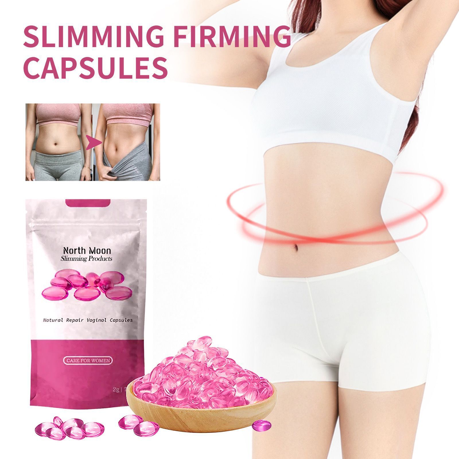 Weight Loss Capsules Magic Slim Lose Weight Slimming Capsules 7 Pcs*10 Bags