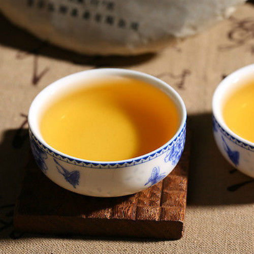 HelloYoung357g Yunnan Raw Pu-erh Tea Cake Green Tea Menghai Puer Tea Chinese Sheng Cha