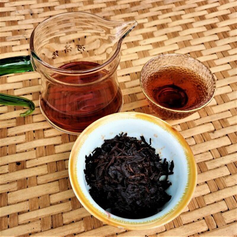 Banzhang Fermented Pu Er Tea Organic Qizi Cha bing Puer Tea Cake 357g/12.59oz
