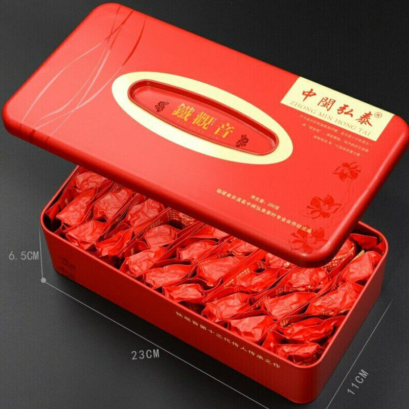 HelloYoung Oolong Tea * Classic Nongxiang Aroma Flavor Anxi Tie Guan Yin Tea China 250g Box