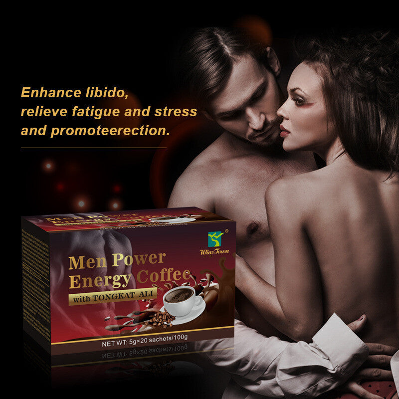 100g Energy Coffee – Boosting Blend for Vitality & Stamina Winstown Men's Power