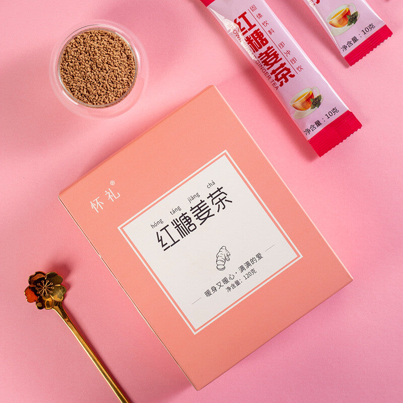 120g Convenience Pack Organic Black Sugar Ginger Tea for Women