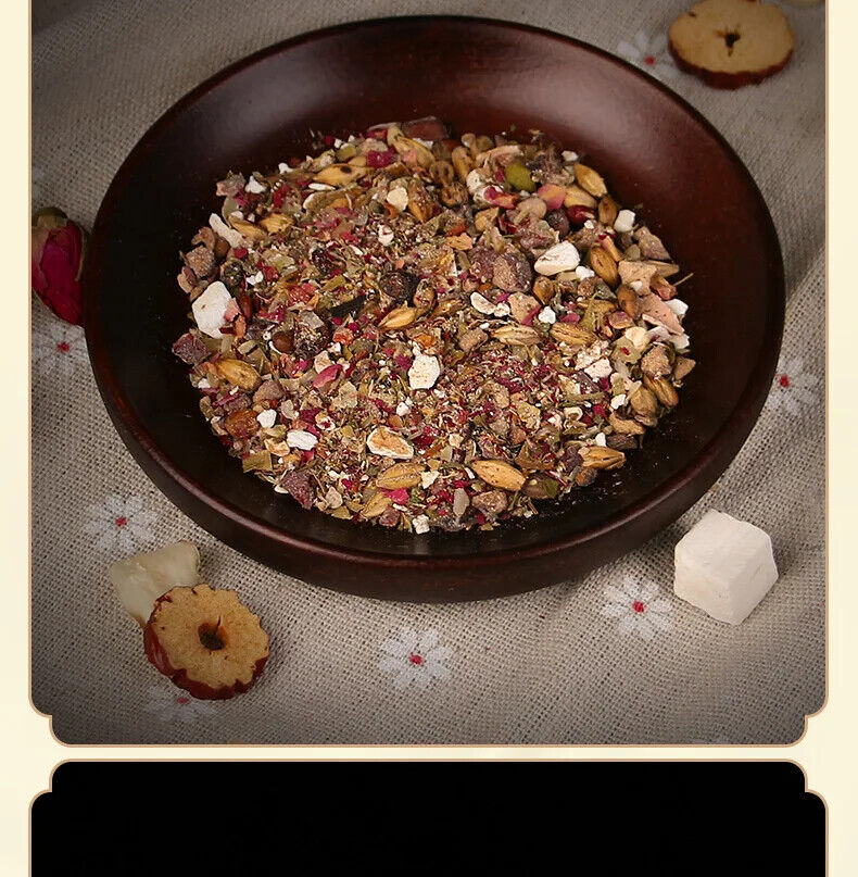Poria Spinosae Jujube Kernel Tea Healthy Herb Tea Bag 120g 30 Bags