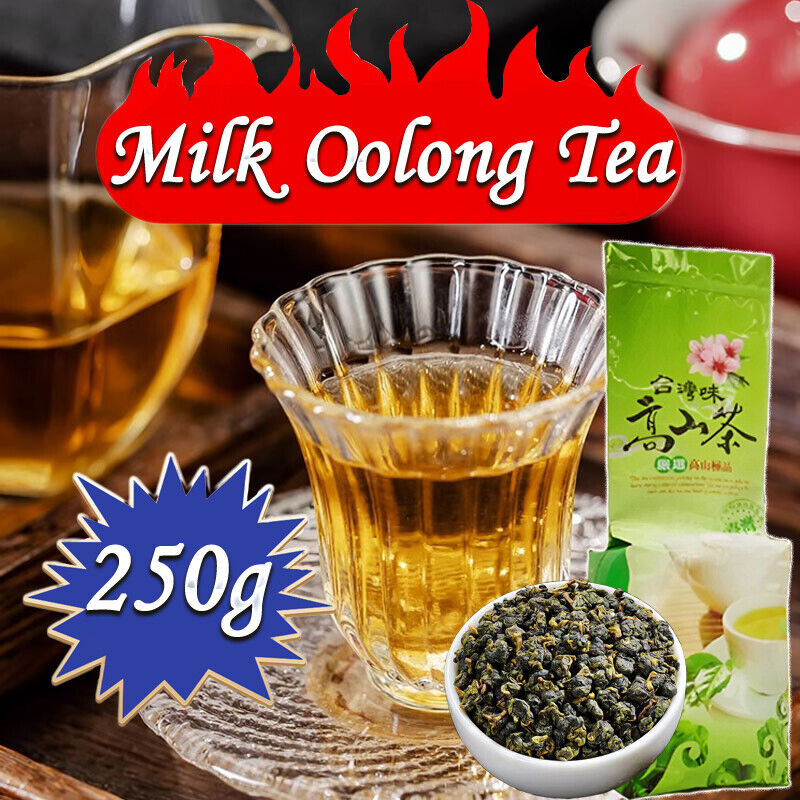 250g Premium Taiwan Milk Oolong Tea Green Tea Organic Alishan JinXuan Oolong Tea
