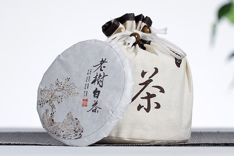 HelloYoung 100g Dry Storage Old Tree White Tea Big Tree Tea Tea Cake Yunnan White Tea