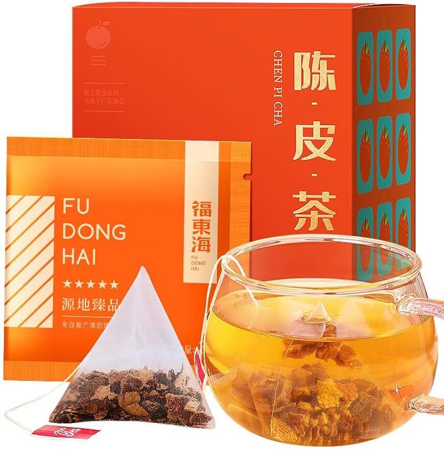 30g/1.05oz Tangerine peel tea Dried Orange Peel, Herbal Tangerines, Chen Pi Tea