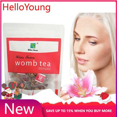 natural womb detox tea fibroid tea Relief Feminine menstrual cramp Pain womb tea