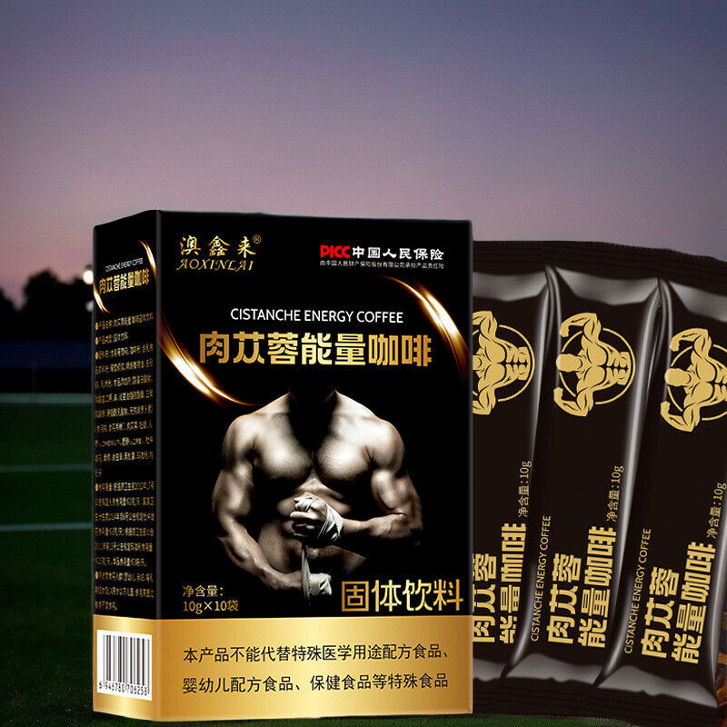 Cortex Eucommia Leaf Ginseng Cistanches Black Coffee Energy Coffee