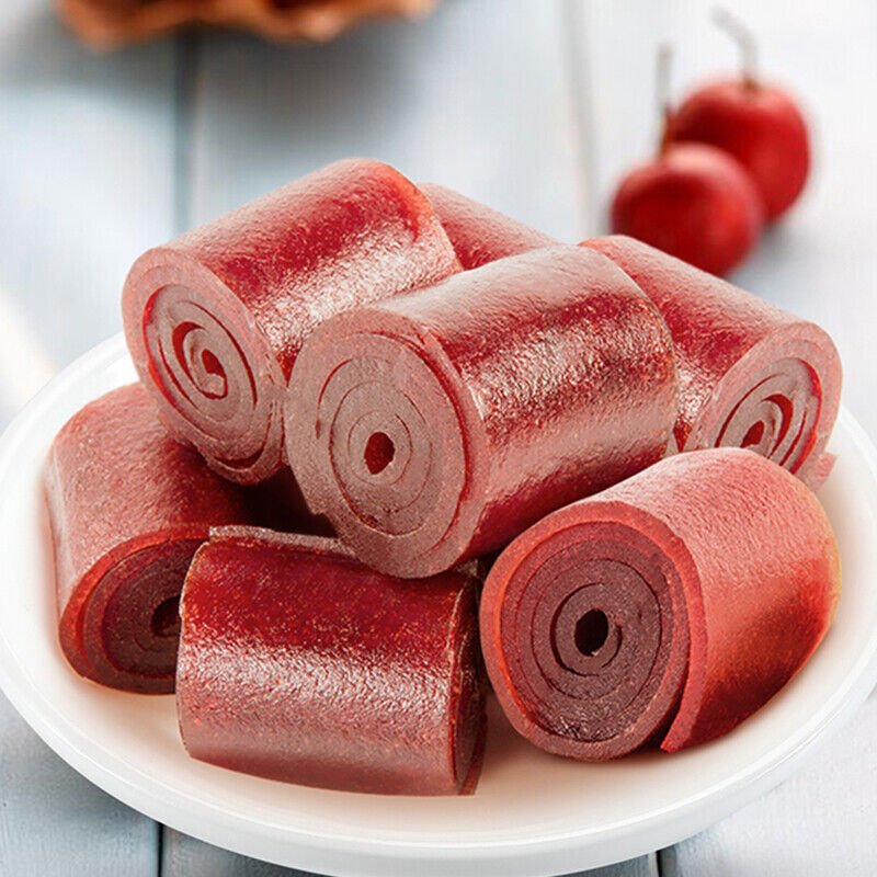 Hawthorn Roll 500g Fruit Peel Hawthorn Dry Cake Snack Children's Delicious Food