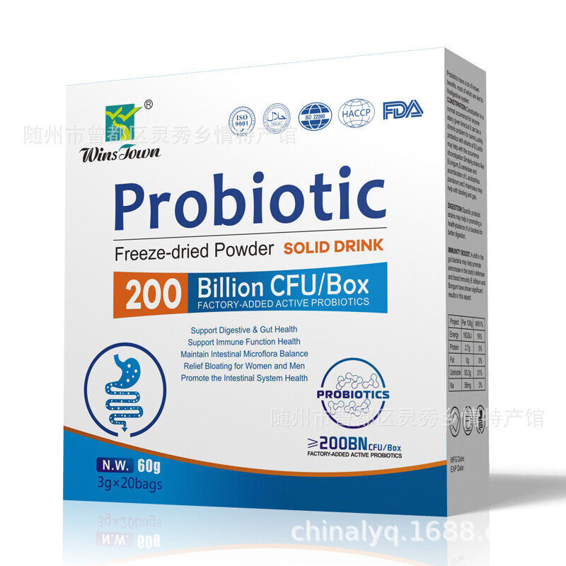 Probiotic Solid Drink Probiotic Powder Freeze-dried Poeder Healthy Drink 60g