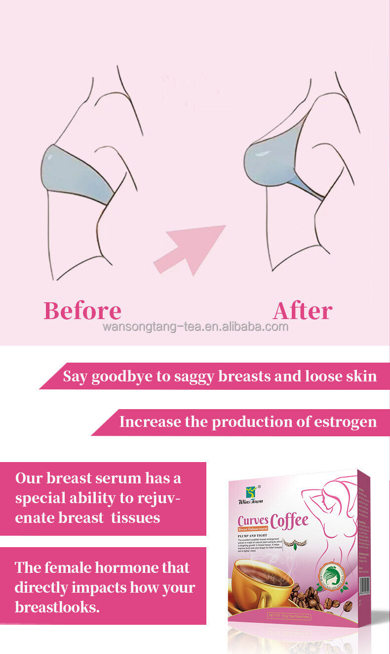 Big boobs coffee breast Butt  Herbal supplement Curves Breast Coffee