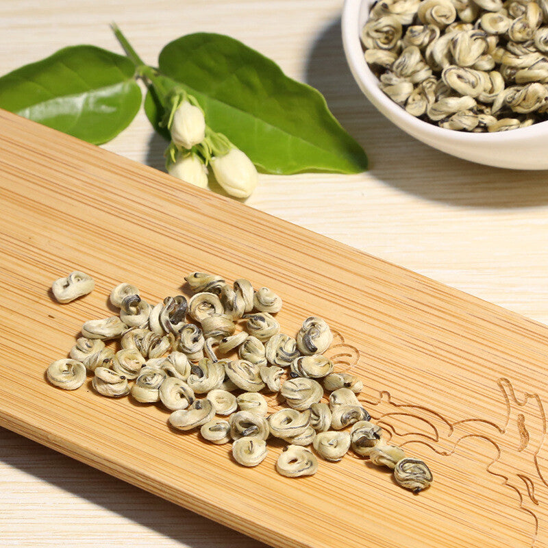 Tea Factory Jasmine Tea Oil Cut Jasmine Jade Snail Premium Strong Fragrance