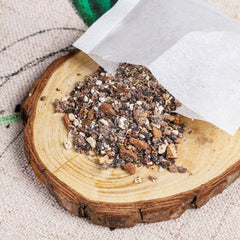 Ginseng Five Treasures Tea Goji Mulberry He Shou Wu Mens Herbal Energy Blend