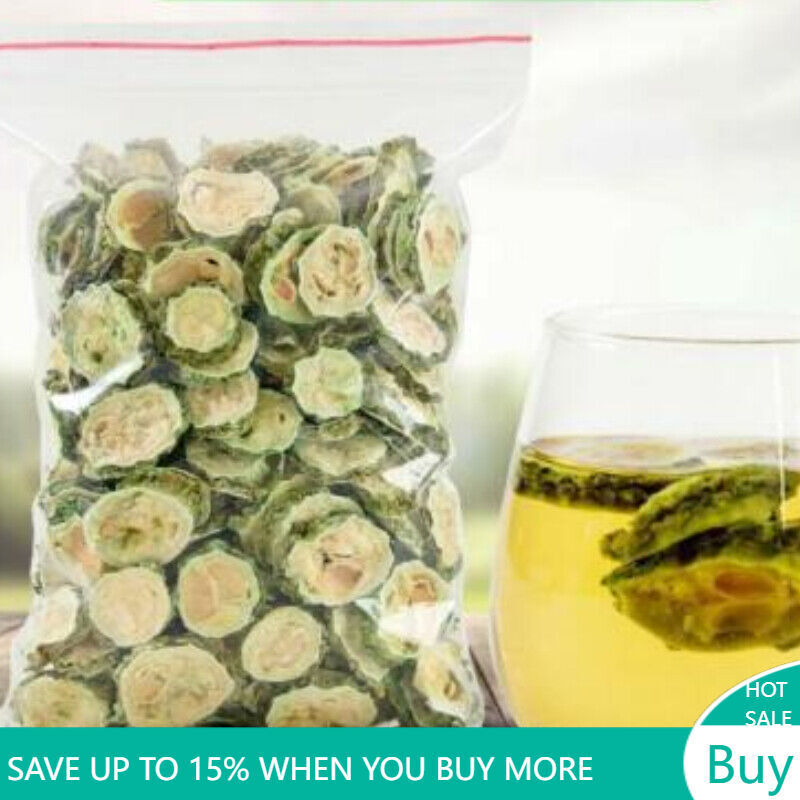 500g Original Dried Bitter Gourd Tea Slice Squash Momordica Charantia Herbs Tea