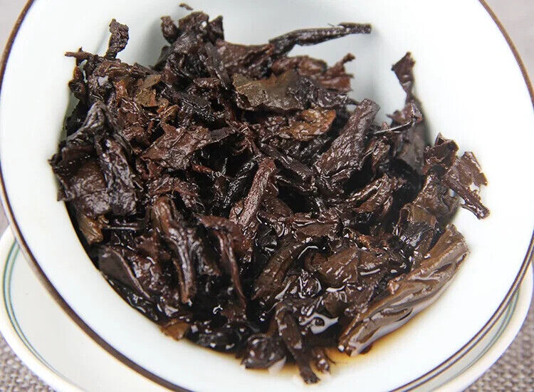 Yunnan Jinmai Pu Erh Tea Cake Aged Ripe Fermented Puer Tea Qi Zi Bing Cha 357g