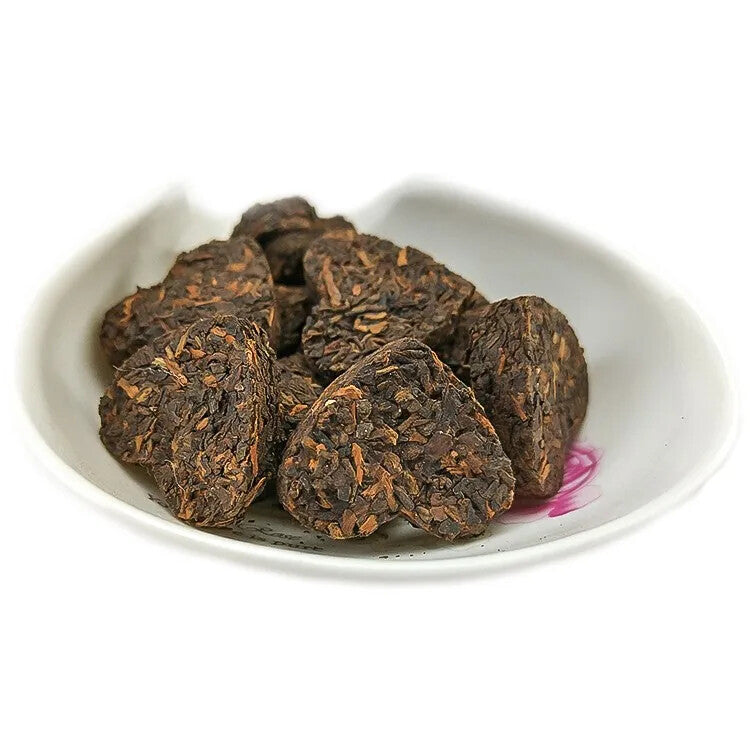 20 years Supply Yunnan puer tea heart-shaped pu'erh tea weight loss loose tea