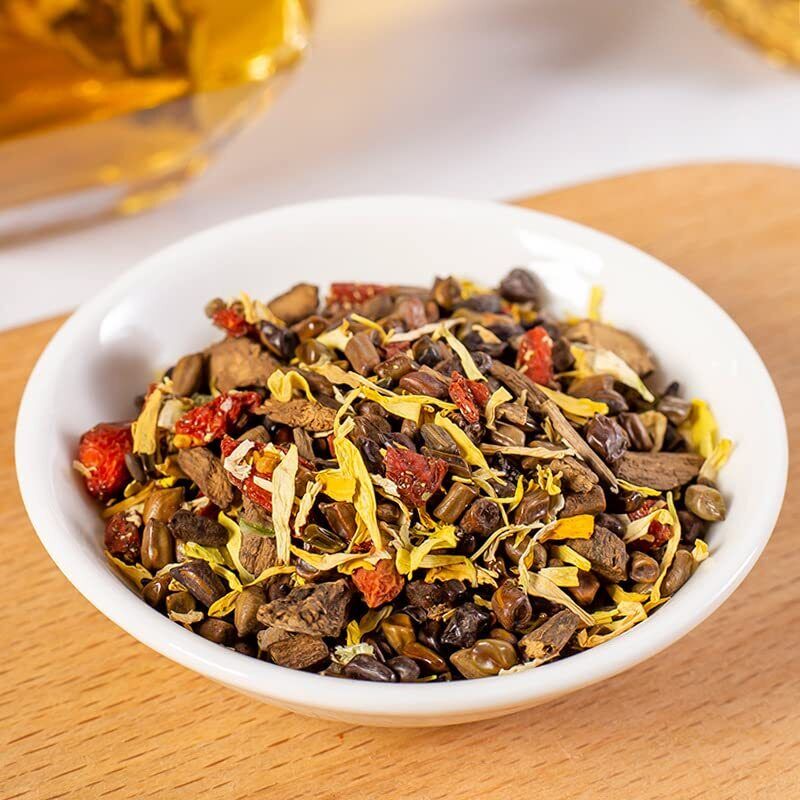 Chrysanthemum Cassia Seeds Tea Bags(200g, 10gX20Bags), Honeysuckle