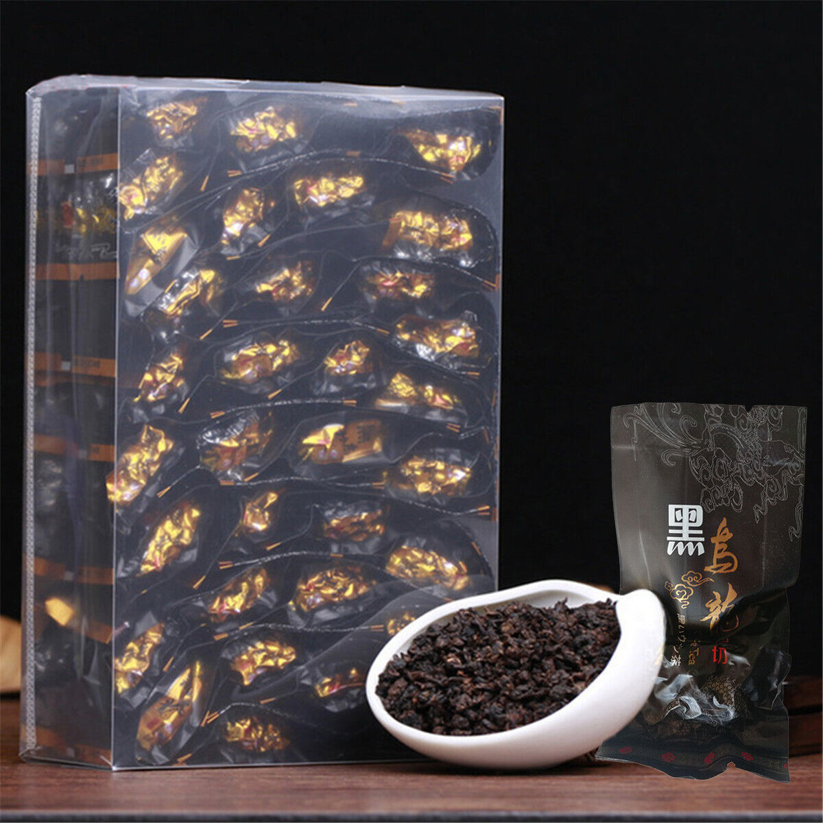 HelloYoung Chinese Black Oolong Tea Black Tieguanyin Tea Losing Weight Tea 250g Organic Tea