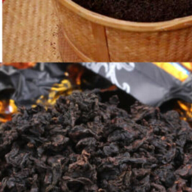 HelloYoung 250g Oil Cut Fast Weight Loss Black Oolong Tea Baked Fat Burn Slimming Fit Diet