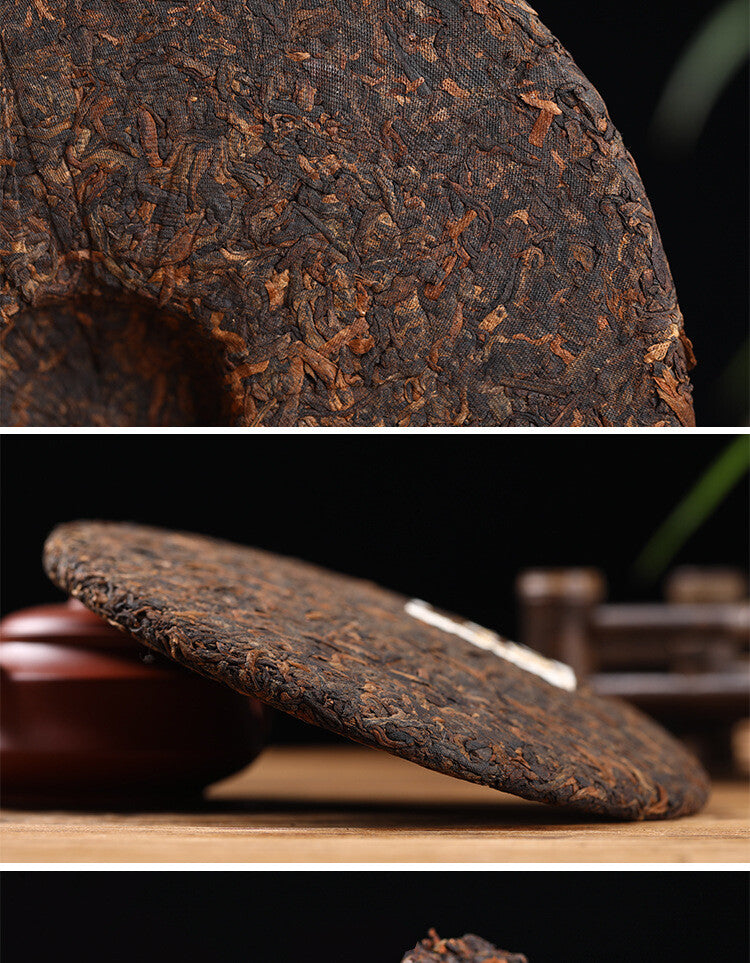 357g Yunnan Tea Pu'er Tea Old Ban Zhang Pu'er Tea Cake Seven Seed Cake Tea