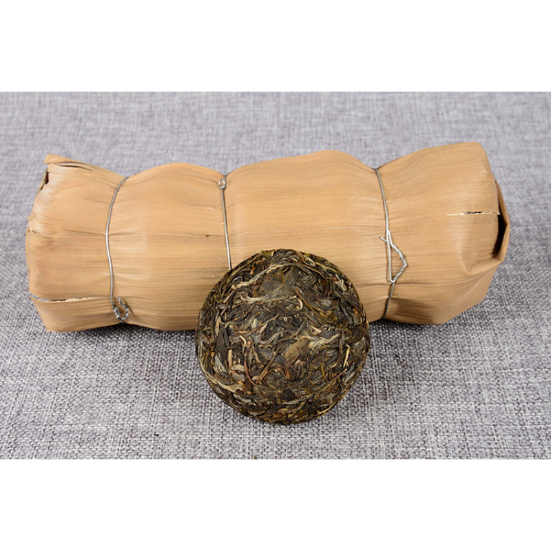 Yunnan Pu'er Tea Bamboo Shoot Shell Pu'er Tea Tuo Organic Green Tea  100*5pcs