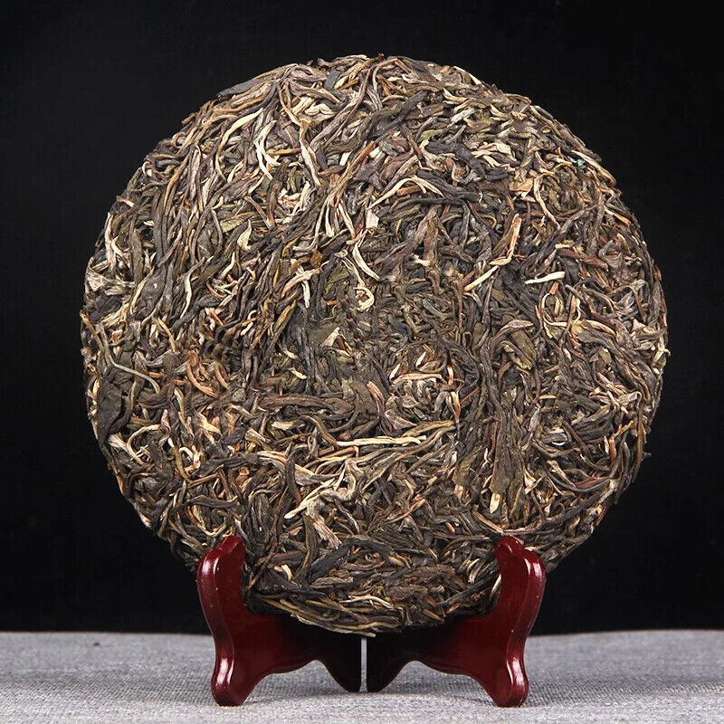 Chinese Famous Raw Puerh Tea Cake 357g Ge Deng Qing Bing Yunnan Qi Zi Bing Cha
