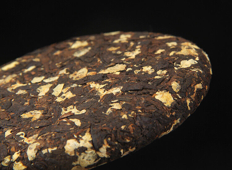HelloYoung 100g Pu'er Ripe Tea Jasmine Ripe Tea Cake 普洱熟茶茉莉花普熟茶饼三级普洱+茉莉 陈香花香小茶饼