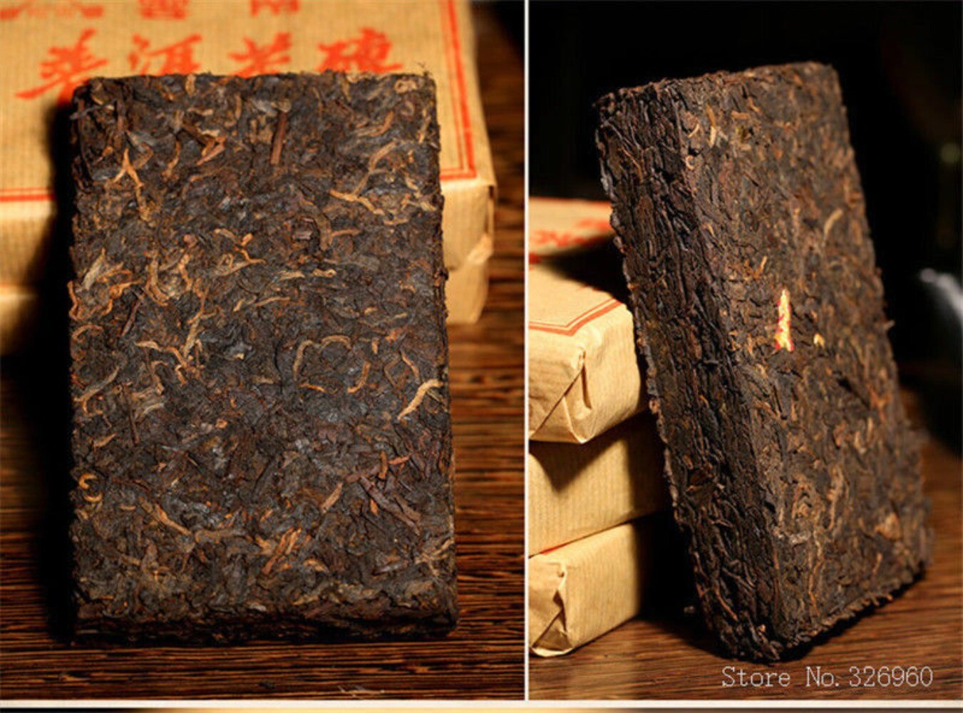 Aged Ripe Puerh Tea Brick 100g Premium Chinese Black Tea Ancestor Grade