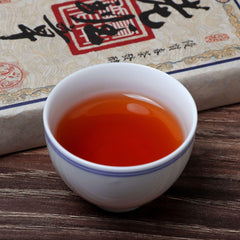 2008 Handpicked Yunnan Pu'er Boss Zhang ripe tea ancient tree tea brick 250g