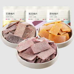 Japanese Style Plum Slices Natural Flavor Snacks Small Pack