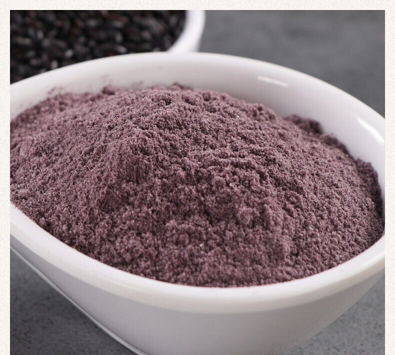Black Rice Flour Substitute Cold Baked Cooked Powder Expanded Black Rice Powder