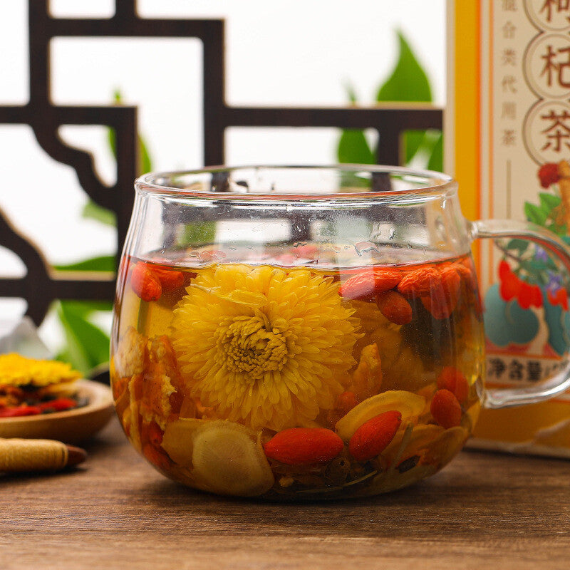 120g Ginseng Chrysanthemum Wolfberry Tea Combination Herbal Tea Health Tea