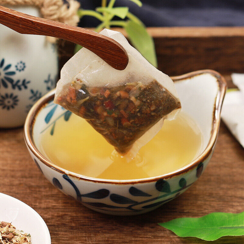 HelloYoung 150g Ginseng seven Tongluo tea vascular tea Ginkgo biloba tea health tea bag tea