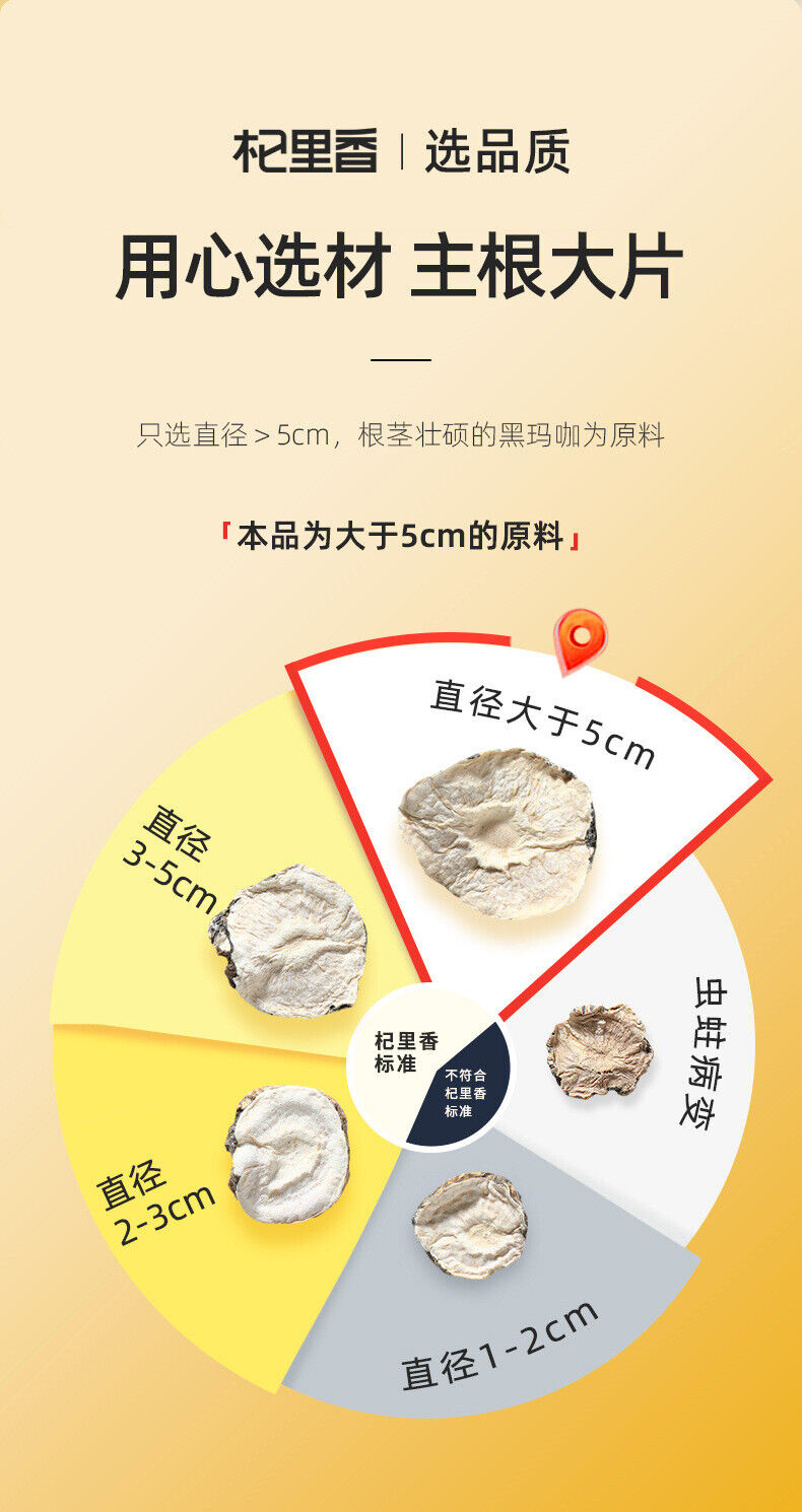 Maca 250g Maca in Cans Black Maca Water Yunnan Maca Slices