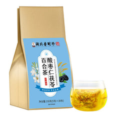 150g Tea Bag Sleep Tea Health Herbal Tea Sour Jujube Seed Lily Poria Cocos Tea