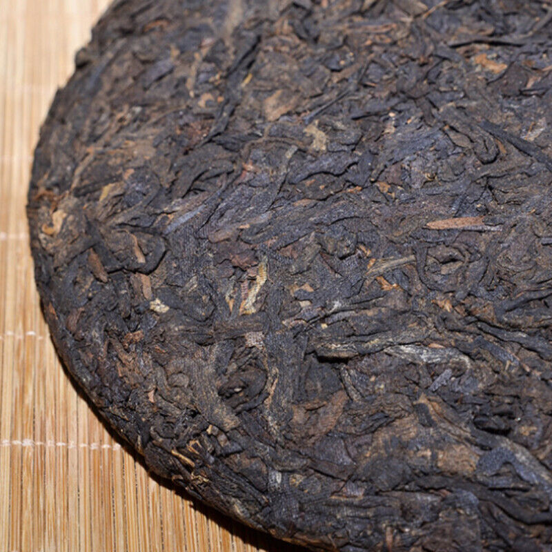 357g Yunnan Pu'er Tea Imperial Seal Cooked Tea Big Leaf Tea Cake