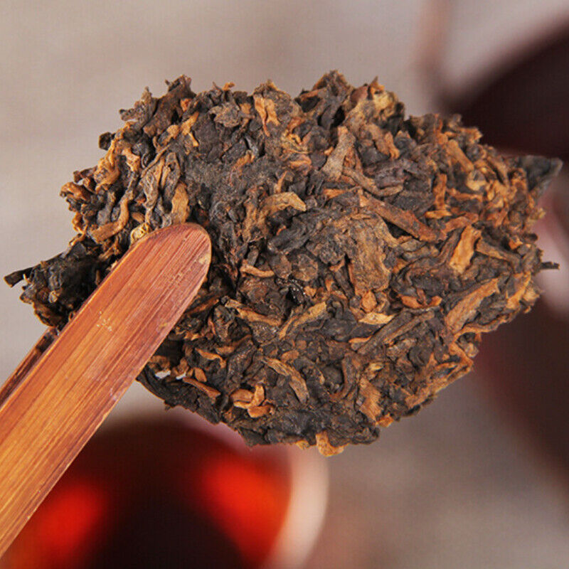 380g Menghai Big  Pu'er Tea Cake Premium Cooked Pu-erh Black Tea Gift Tea
