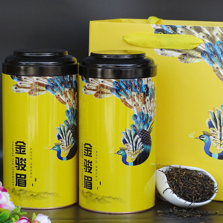 500g Wuyishan Jinjunmei Small Breed Black Tea Honey Flavour Iron Tin Loose Tea