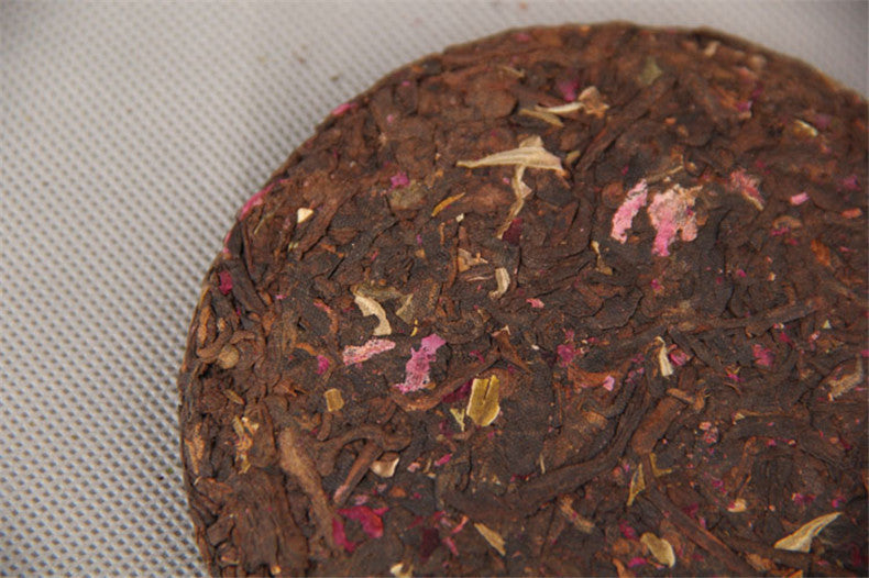 100g Puerh Tea Cooked Tea Rose Flavor Tea Slimming Healthy Black Tea Green Food