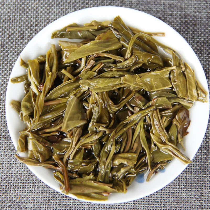 Yunnan Pu'er Raw Tea Jingmai Pu'er Spring Qizi Cake Tea 357g Handmade Pu'er Tea