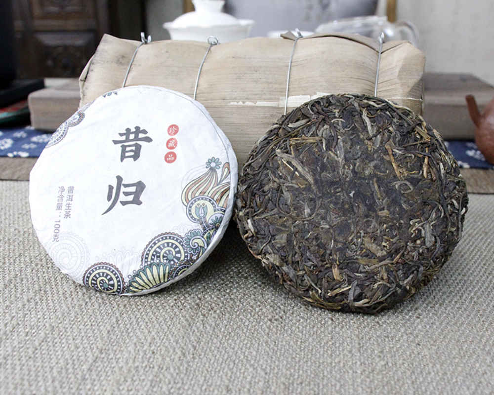 Thé Pu'er du Yunnan 10 gâteaux 100g thé d'arbre ancien Bangxiji