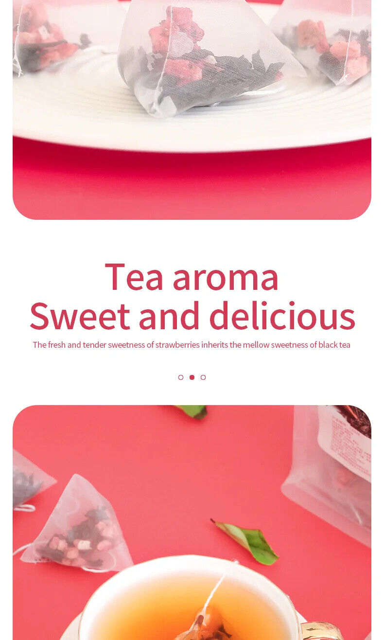 Strawberry Black Tea Herbal Tea 150g